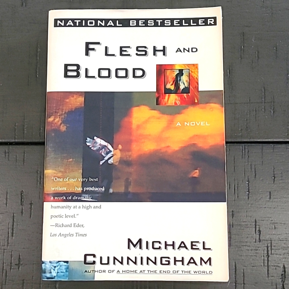 VTG Flesh and Blood by Michael Cunningham Book